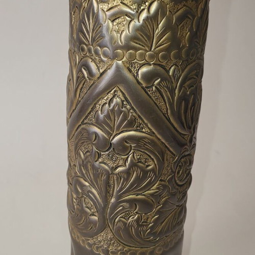 Bronze shell used, hand-carved, World War II