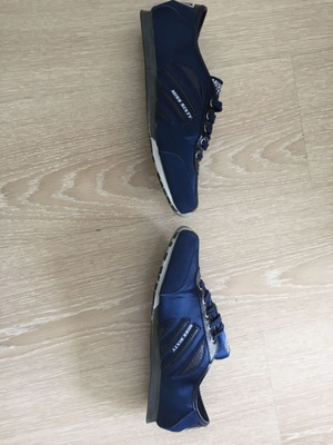 Miss Sixty dark blue satin sneakers used, size 40