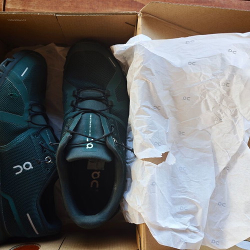 On Cloud 6 men's running shoes EU 42 evergreen/black
