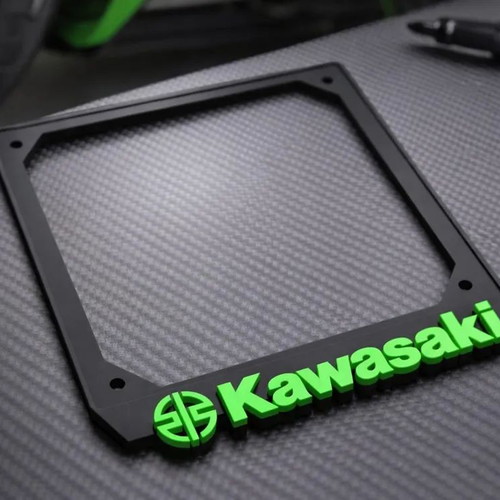 3D Printed Motorcycle License Plate Holder New with Custom Logo