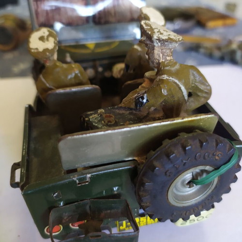American Military Jeep Toy used, Arnold 1950 West Germany