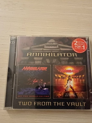 Annihilator Two From The Vault 2 CD like new, metal