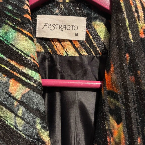 Abstracto jacket like new, multicolor, size M