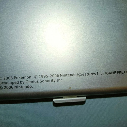 Pokemon Mew Nintendo DS/GBA game card cartridge case