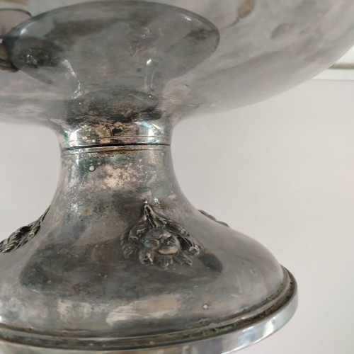 Metal bowl fruit bowl used with Bavaria mark