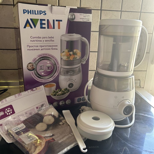 Philips Avent 4 in 1 Baby Food Steamer and Blender like new