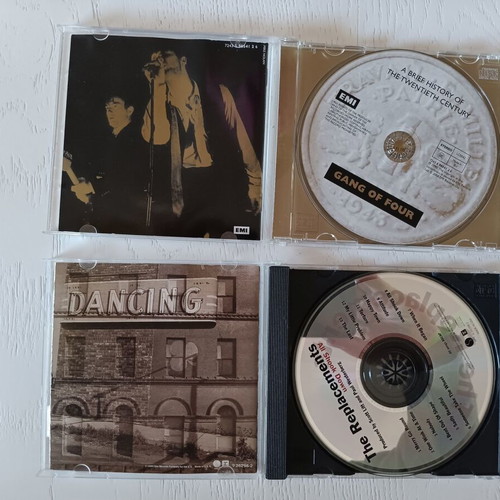 CD albums Gang Of Four and The Replacements like new, rock