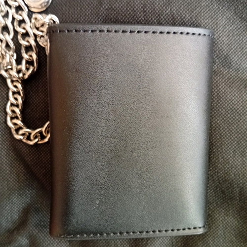 Harley Davidson biker wallet genuine leather like new
