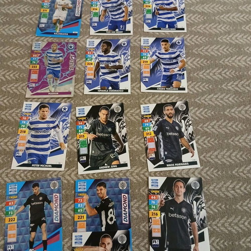 Panini Super League Greece 2024 cards used