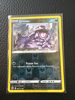 Κάρτα Pokémon Grimer Brilliant Stars 084/172 Reverse Holo καινούργιο