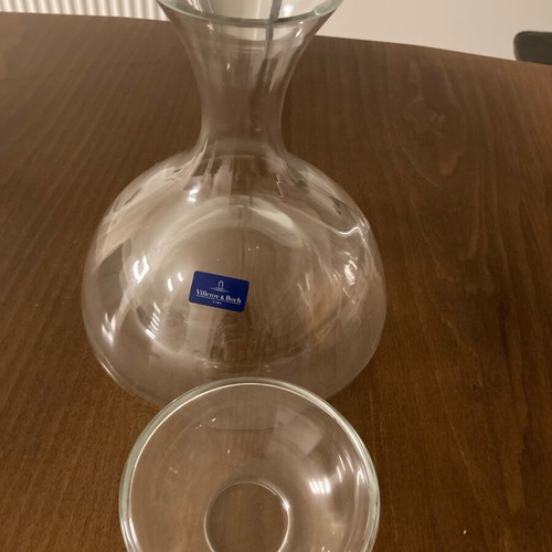 Carafe and two wine glasses Villeroy & Boch new