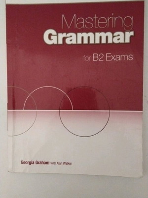 Grammar B2 βιβλίο εκμάθησης αγγλικών σαν καινούργιο, γραμμένο με μολύβι