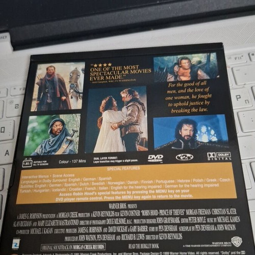 Ρομπέν των Δασών DVD με τον Kevin Costner και ελληνικούς υπότιτλους