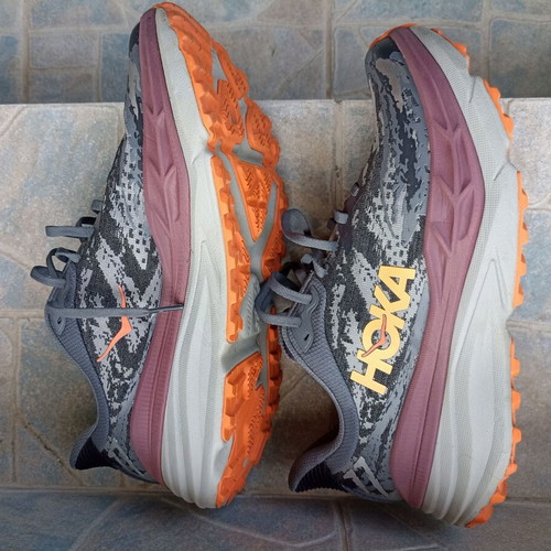 Hoka Stinson 7 Trail Running Shoes like new, size 45