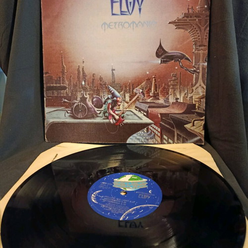 Metromania Eloy vinyl used, progressive rock album