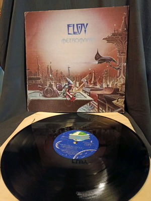 Metromania Eloy vinyl used, progressive rock album