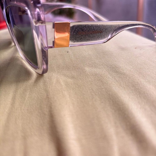 Dolce & Gabbana women's light grey plastic sunglasses like new