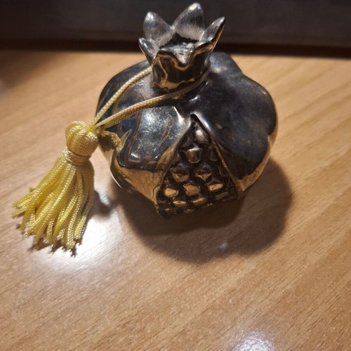 Sterling Silver Decorative Pomegranate like new, 925 purity