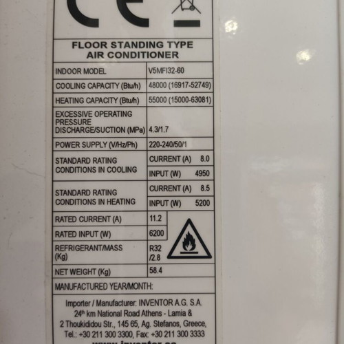 Inventor Wardrobe Air Conditioner like new