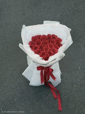 Handmade soap rose bouquet