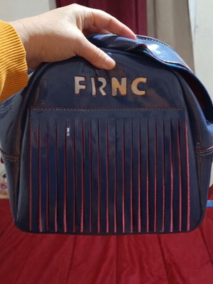 Frnc backpack like new, blue backpack