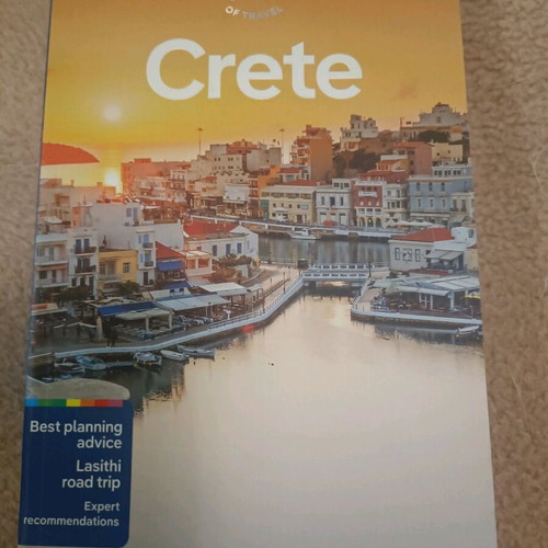 Crete Lonely Planet book new