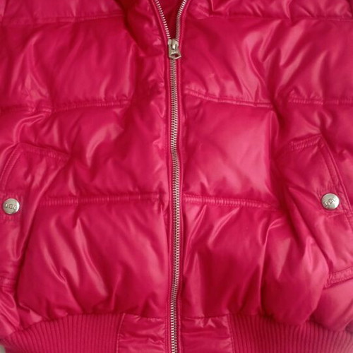 Lee red down jacket like new, size S