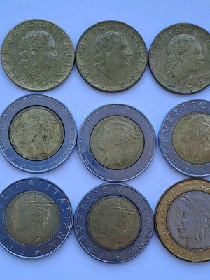 Italy lot 9 τεμάχια