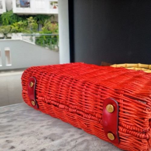 Summer handbag Zara like new, crossbody red