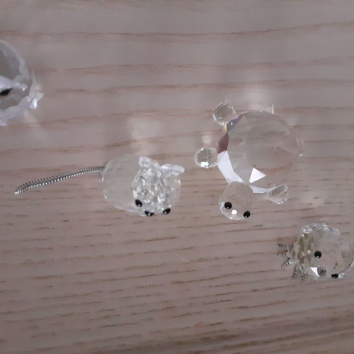 Owl and bird Swarovski and Noblesse crystal turtle new