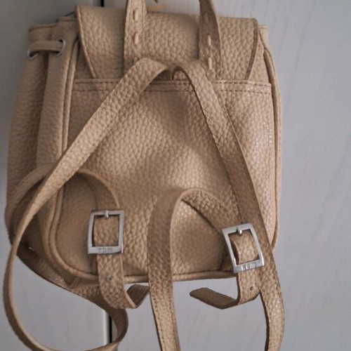 KEM small beige backpack used