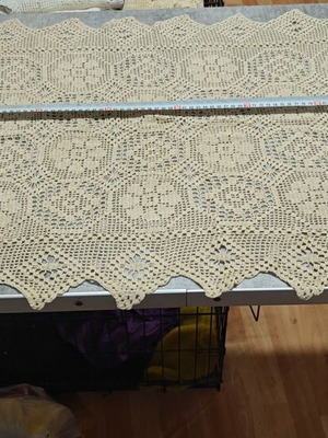 Handmade ramen new, 112 x 57 cm, beige