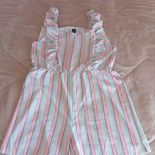 Shein short one-piece new, colorful striped, size L