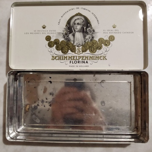 Collectible cigar box used from the 1970s