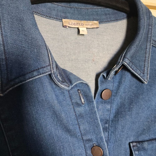 Denim dress M&S like new, thin cotton, versatile