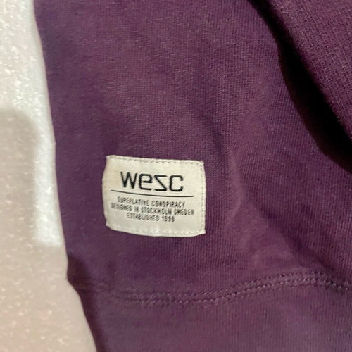 WeSC sweatshirt purple like new crewneck size M
