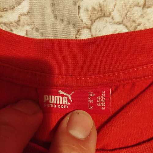 Puma Ferrari Short Sleeve Shirt used, Medium, Michael Schumacher era