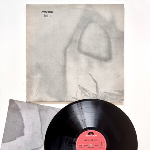 The Cure Faith LP used, 1981 Greek first edition