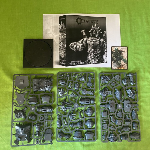 Conquest Stoneforged Dweghom figure