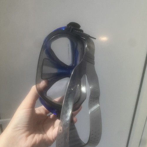 Swimming mask, blue