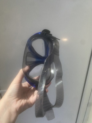 Swimming mask, blue