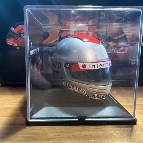 Mario Andretti 1982 helmet new from Ferrari collection