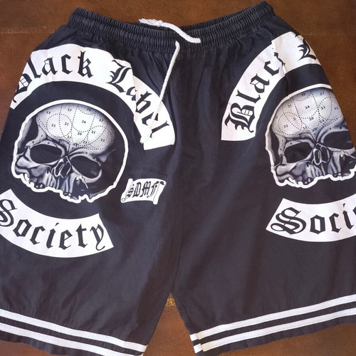 Black Label Society shorts like new, one size fits all