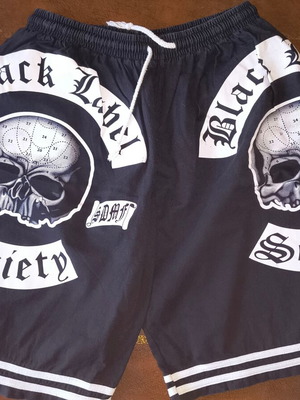 Black Label Society shorts like new, one size fits all