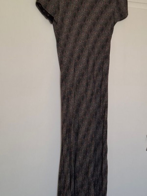 Women's romantic dress like new, gray and red, size S