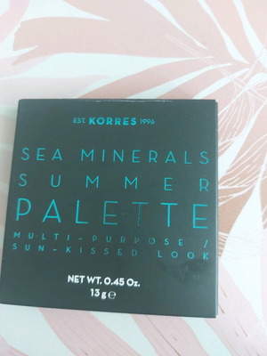 Korres Sea Minerals Summer Palette unused