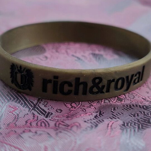 Rubber bracelet new