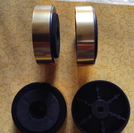 Plastic bases for audio equipment