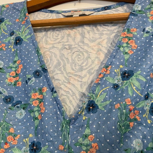 Peacocks v neck summer dress like new, size UK 16 EU 44