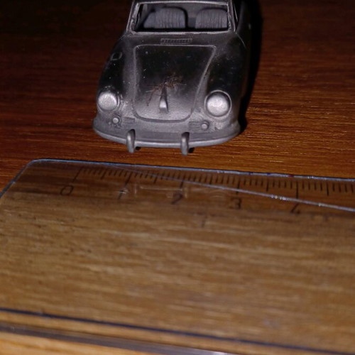 Porsche 356 tin model car like new